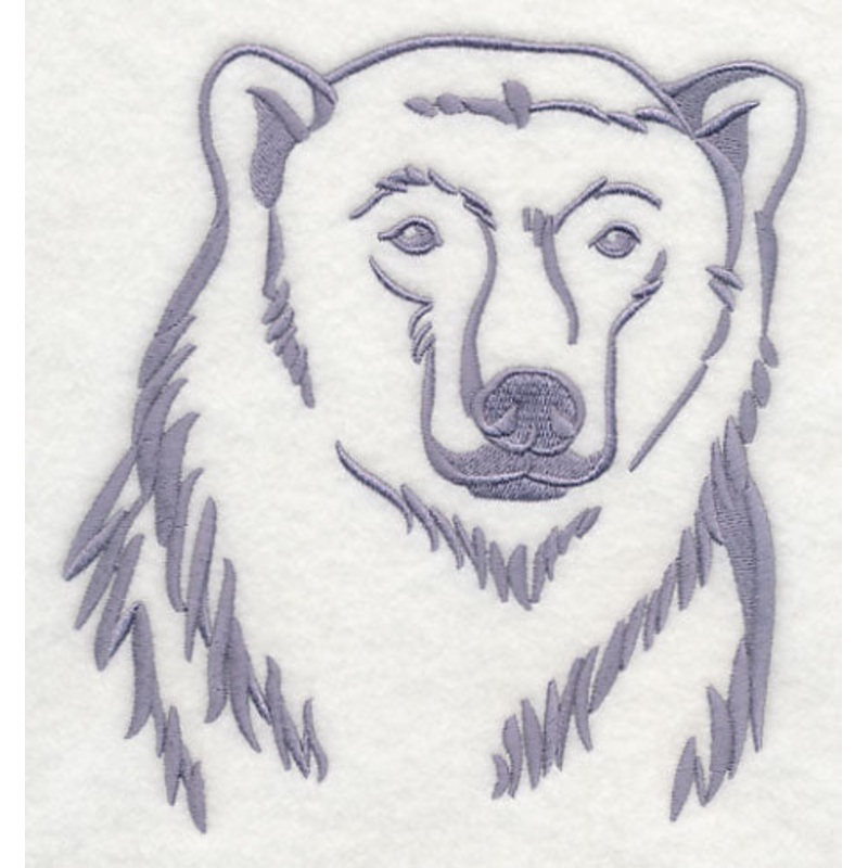 Cool Silhouette Polar Bear|6.33″ x 5.86″ / 160.78mm x 148.84mm|5.25″ x 4.86″ / 133.35mm x 123.44mm|3.86″ x 3.57″ / 98.04mm x 90.68mm|All Sizes