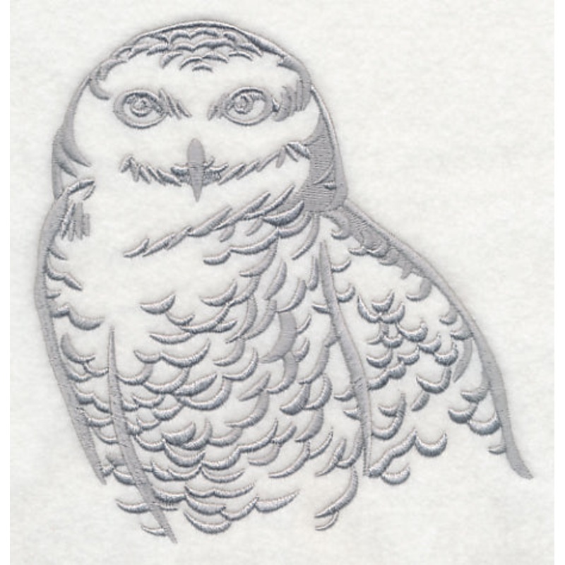 Cool Silhouette Snowy Owl|6.14″ x 5.86″ / 155.96mm x 148.84mm|5.1″ x 4.87″ / 129.54mm x 123.7mm|3.86″ x 3.69″ / 98.04mm x 93.73mm|All Sizes