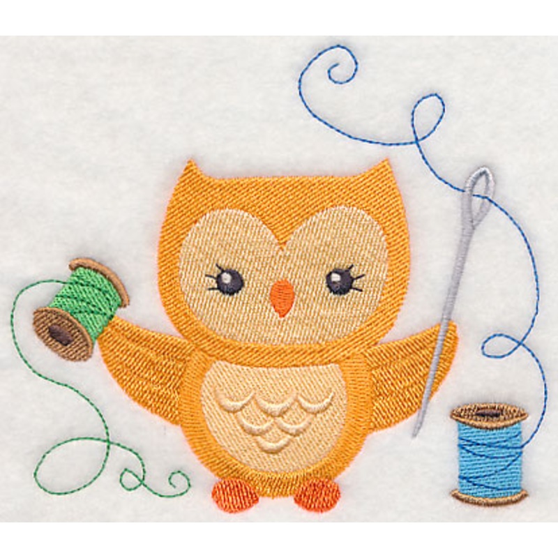 Crafty Owl – Needle and Thread
