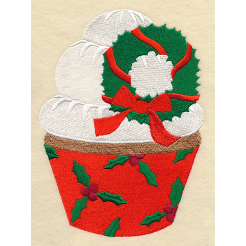 December Wreath Cupcake|6.67″ x 4.85″ / 169.38mm x 123.22mm|3.86″ x 2.8″ / 98.04mm x 71.23mm|All Sizes