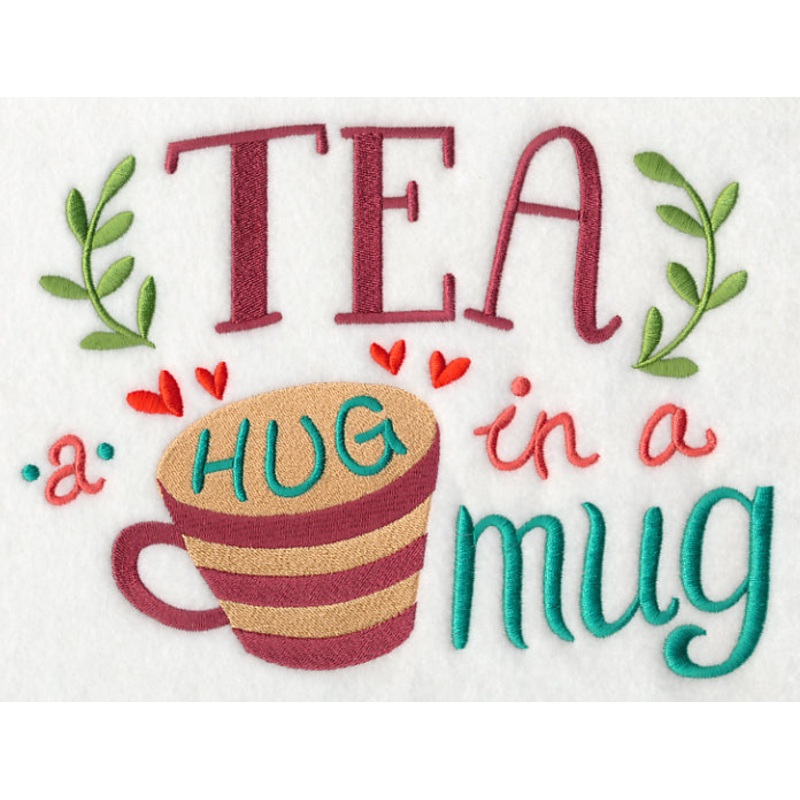 Tea: A Hug in a Mug|6.91″ x 9.19″ / 175.51mm x 233.43mm|5.86″ x 7.8″ / 148.84mm x 198.12mm|4.86″ x 6.47″ / 123.44mm x 164.34mm|2.91″ x 3.87″ / 73.91mm x 98.3mm|All Sizes