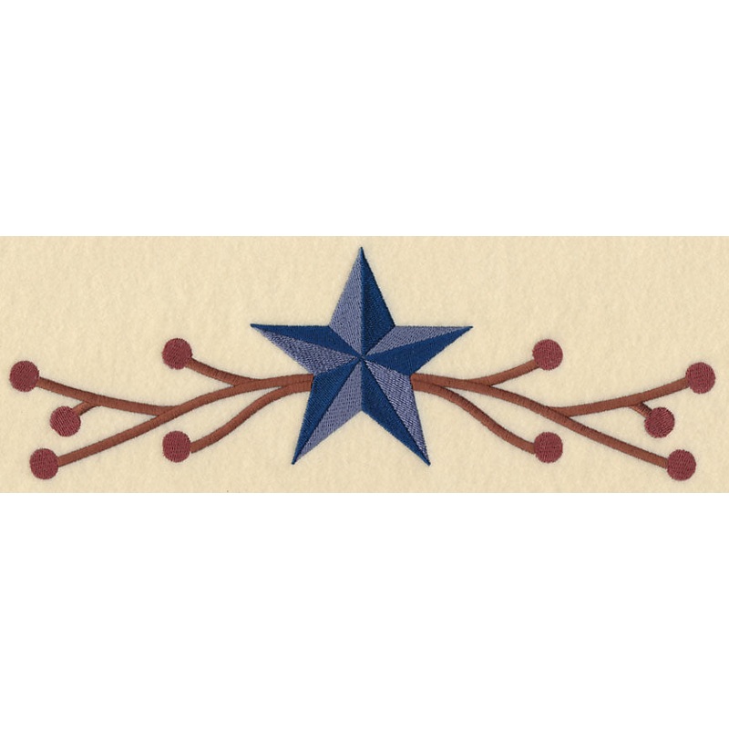 Barn Star Border|3.89″ x 11.72″ / 98.79mm x 297.72mm|3.11″ x 9.38″ / 79.11mm x 238.22mm|2.59″ x 7.79″ / 65.82mm x 197.95mm|2.17″ x 6″ / 55.12mm x 152.4mm|1.32″ x 3.88″ / 33.56mm x 98.61mm|All Sizes