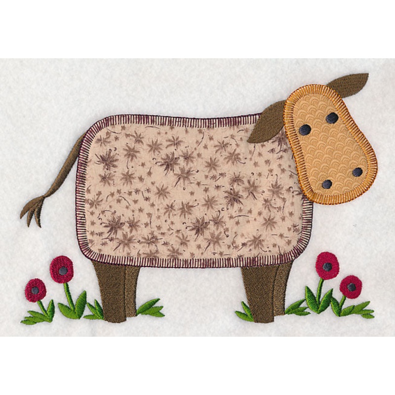 Barnyard Cow (Heirloom Applique)