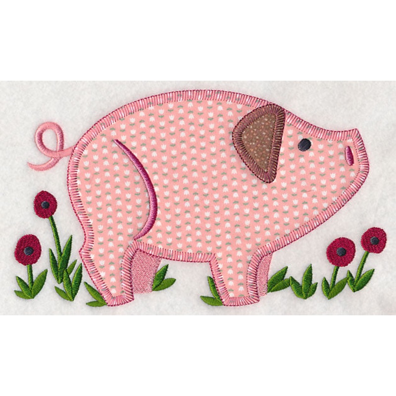 Barnyard Pig (Heirloom Applique)