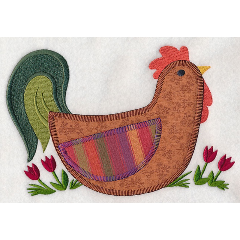 Barnyard Rooster (Heirloom Applique)
