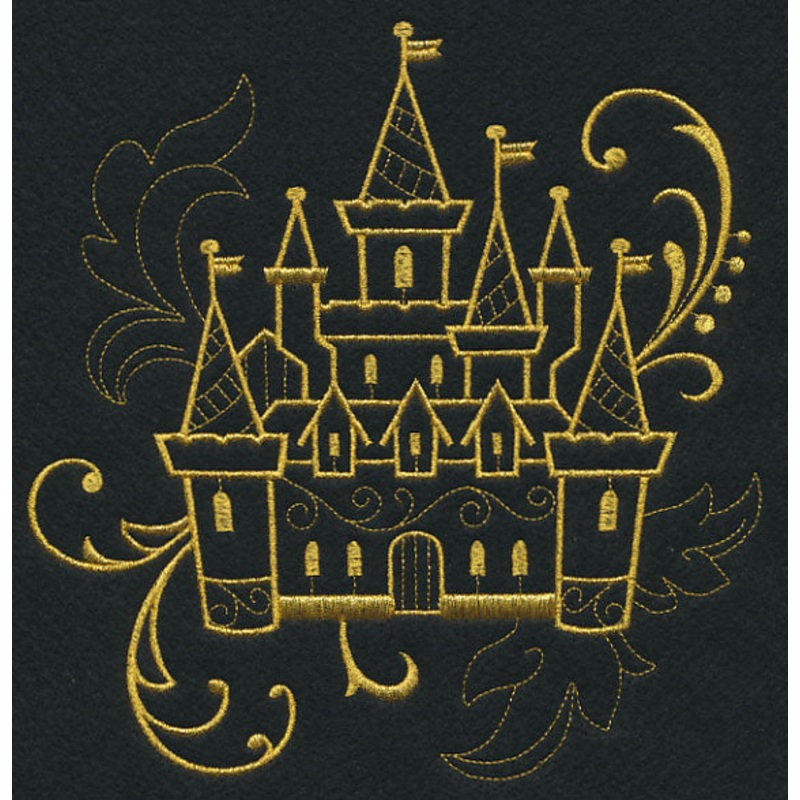 Castle Filigree (Goldwork)|7.8″ x 7.58″ / 198.11mm x 192.64mm|7.04″ x 6.85″ / 178.84mm x 173.94mm|6.02″ x 5.86″ / 152.97mm x 148.79mm|4.99″ x 4.86″ / 126.82mm x 123.35mm|3.85″ x 3.75″ / 97.78mm x 95.27mm|All Sizes
