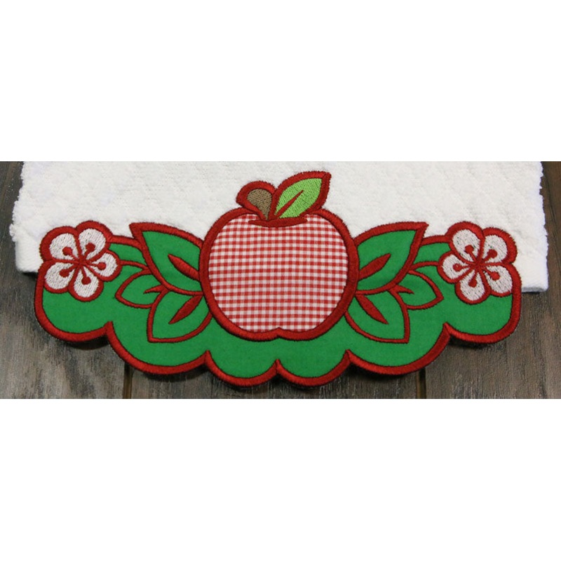 Country Apple Border (Edgy Applique)