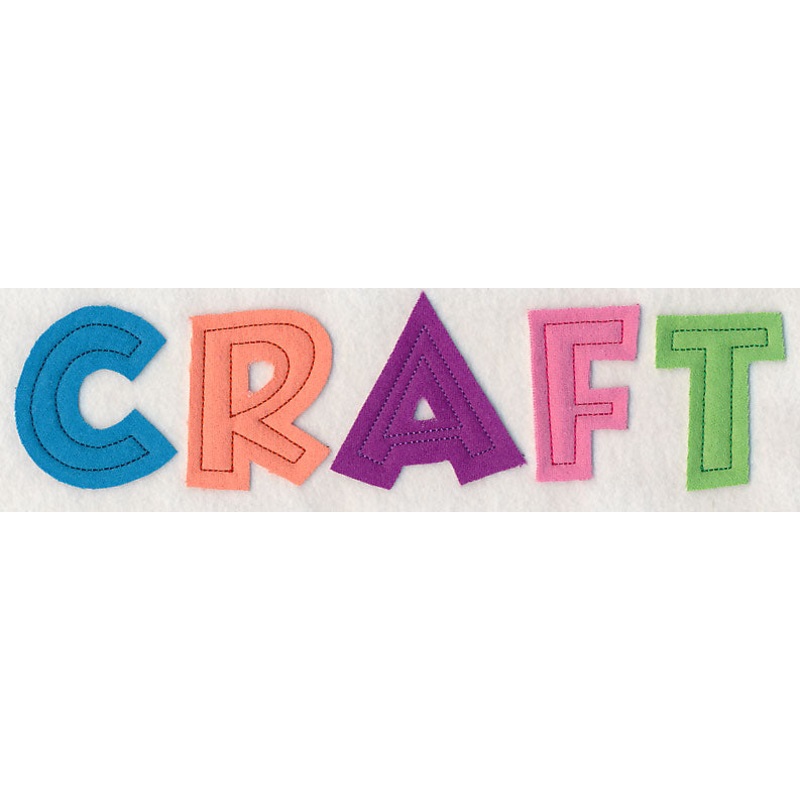 Craft (Crafty Cut Applique)|2.75″ x 10.66″ / 69.85mm x 270.76mm|2.2″ x 8.53″ / 55.88mm x 216.66mm|1.83″ x 7.07″ / 46.48mm x 179.58mm|1.6″ x 6.21″ / 40.64mm x 157.73mm|All Sizes