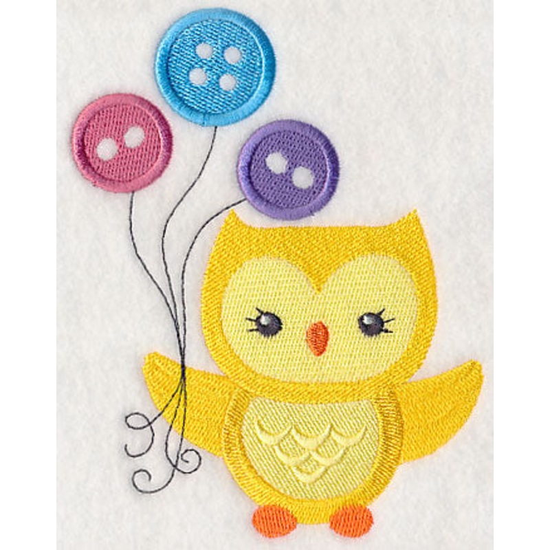 Crafty Owl – Balloons|5.95″ x 4.58″ / 151.09mm x 116.44mm|3.86″ x 2.98″ / 98.12mm x 75.82mm|All Sizes