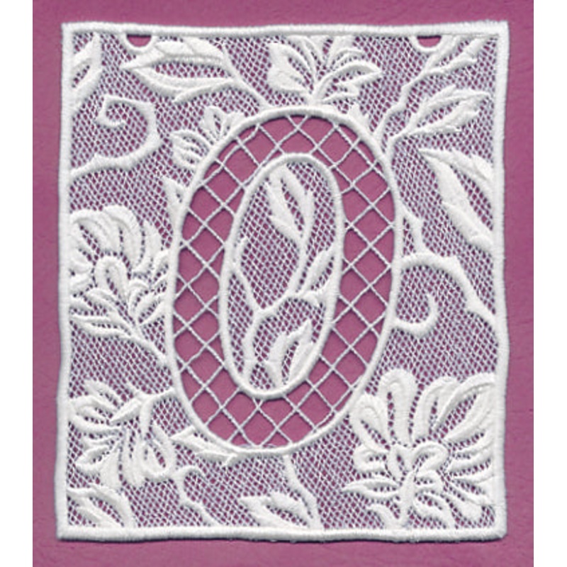 Bunting Number 0 (Lace)|5.67″ x 4.87″ / 144mm x 123.62mm|3.9″ x 3.35″ / 99.03mm x 85.1mm|All Sizes