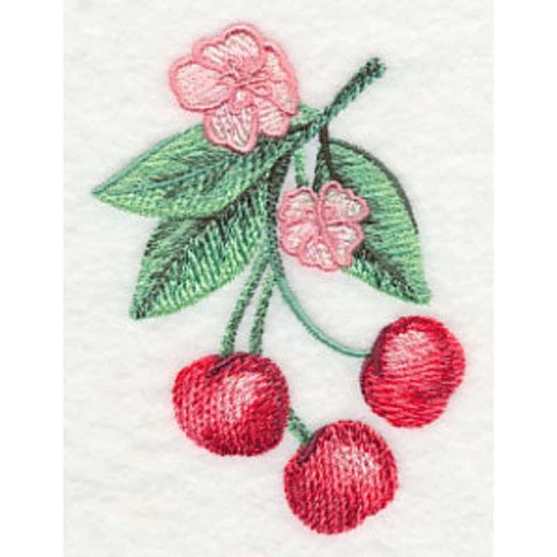 Cherry Blossoms in Watercolor|3.86″ x 2.79″ / 98.07mm x 70.84mm