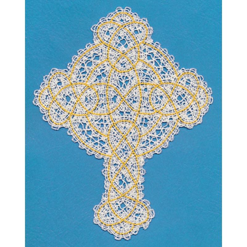 Cross and Circle (Battenburg Lace)