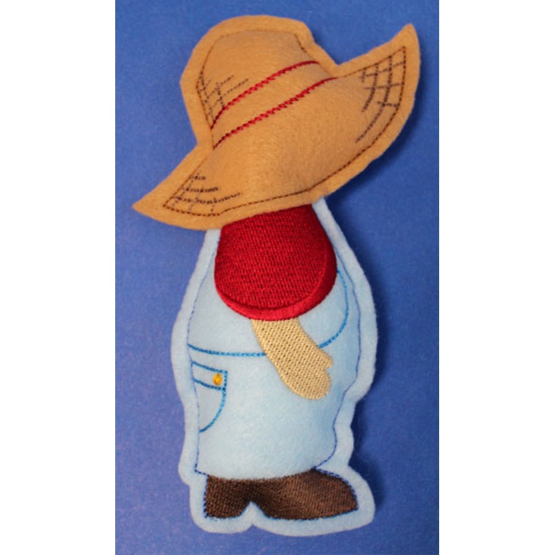 Fisherman Fred Stuffie (In-the-Hoop)