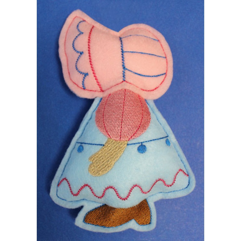 Sunbonnet Sue Stuffie (In-the-Hoop)