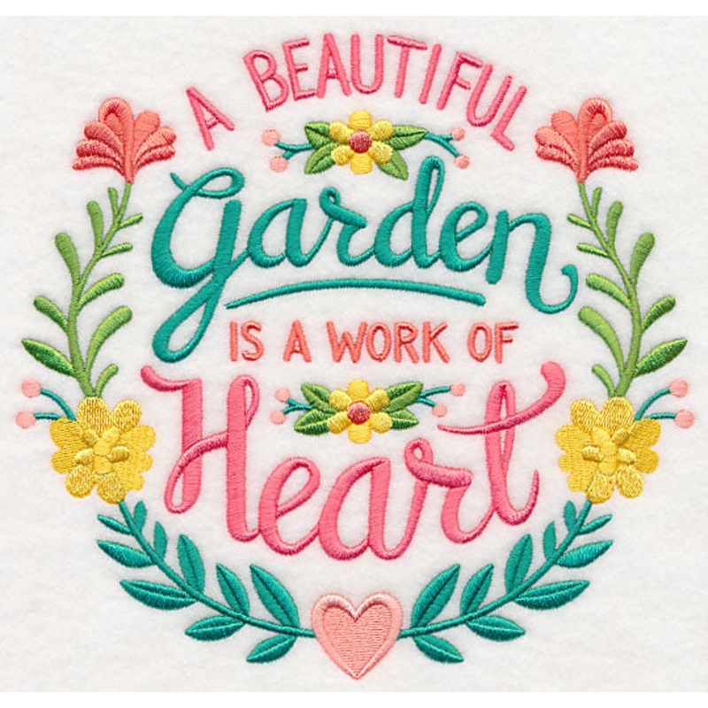 Beautiful Garden, Work of Heart