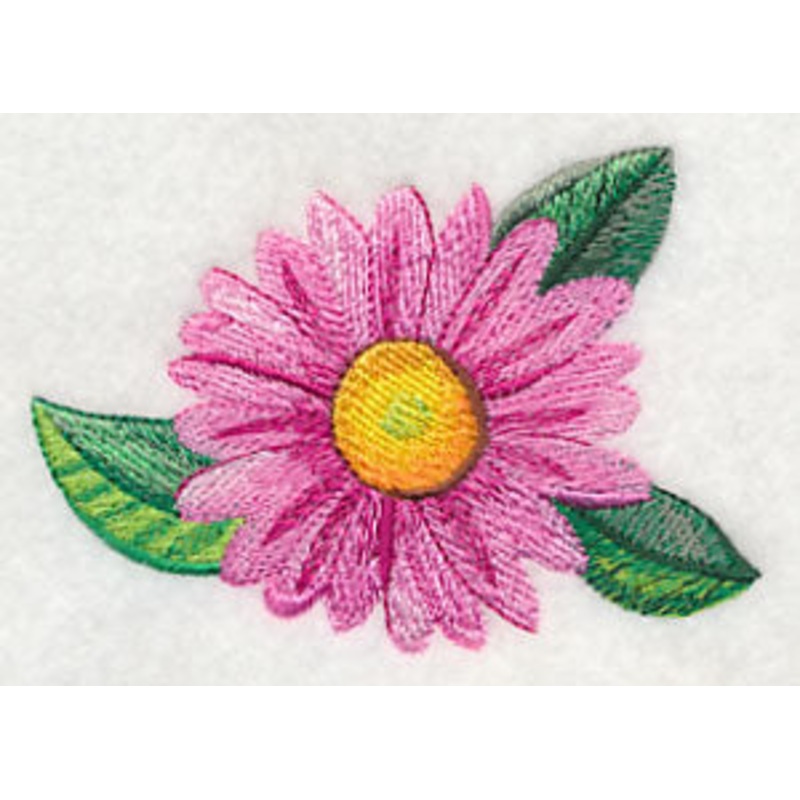 Bright Flower in Watercolor|2.67″ x 3.86″ / 67.88mm x 97.97mm