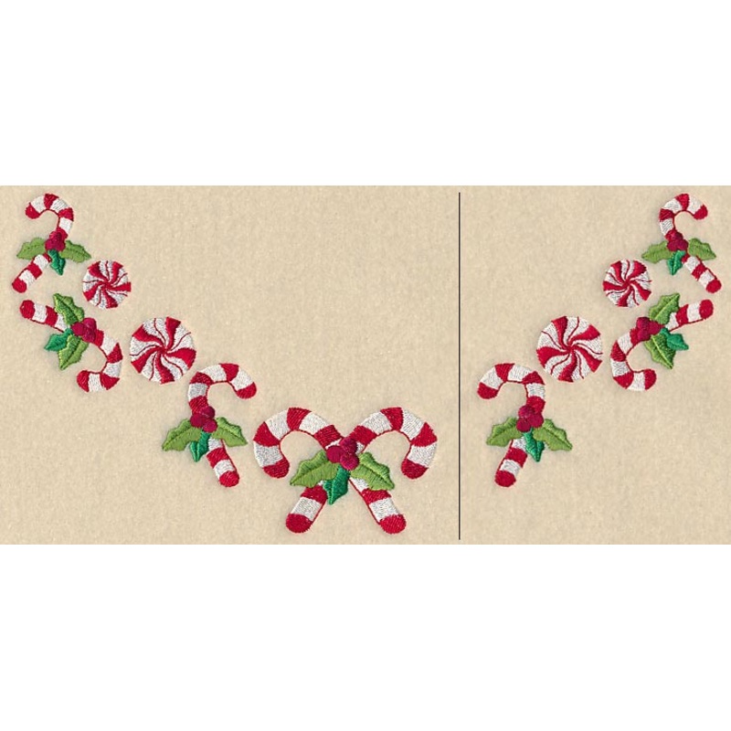 Candy Cane Neckline (V-Neck) (Split)
