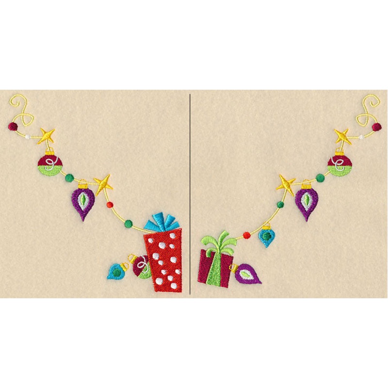 Christmas Gifts Neckline (V-Neck) (Split)