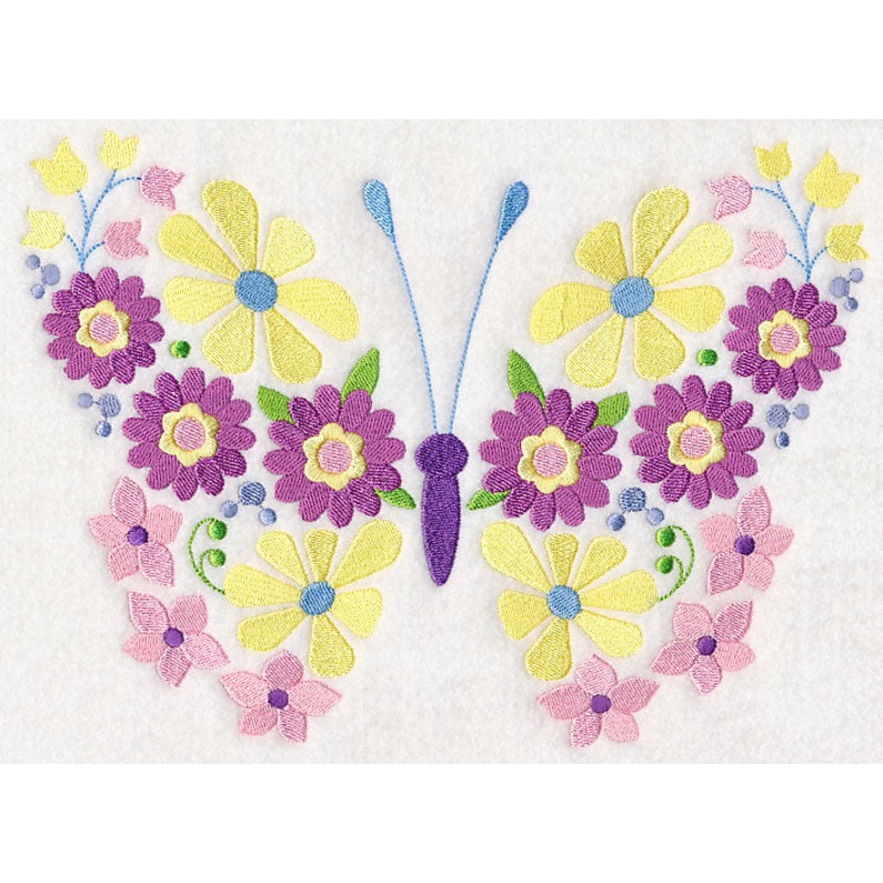 Floral Butterfly|6.9″ x 9.54″ / 175.14mm x 242.38mm|5.86″ x 8.1″ / 148.76mm x 205.78mm|5.28″ x 7.3″ / 134.08mm x 185.46mm|4.86″ x 6.72″ / 123.32mm x 170.59mm|All Sizes
