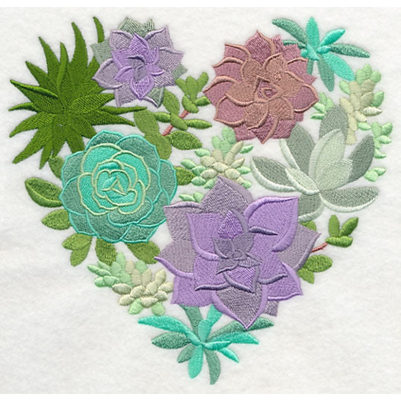 For the Love of Succulents|6.9″ x 7.25″ / 175.31mm x 184.2mm|5.85″ x 6.15″ / 148.64mm x 156.19mm|4.85″ x 5.1″ / 123.23mm x 129.5mm|3.67″ x 3.85″ / 93.15mm x 97.91mm|All Sizes