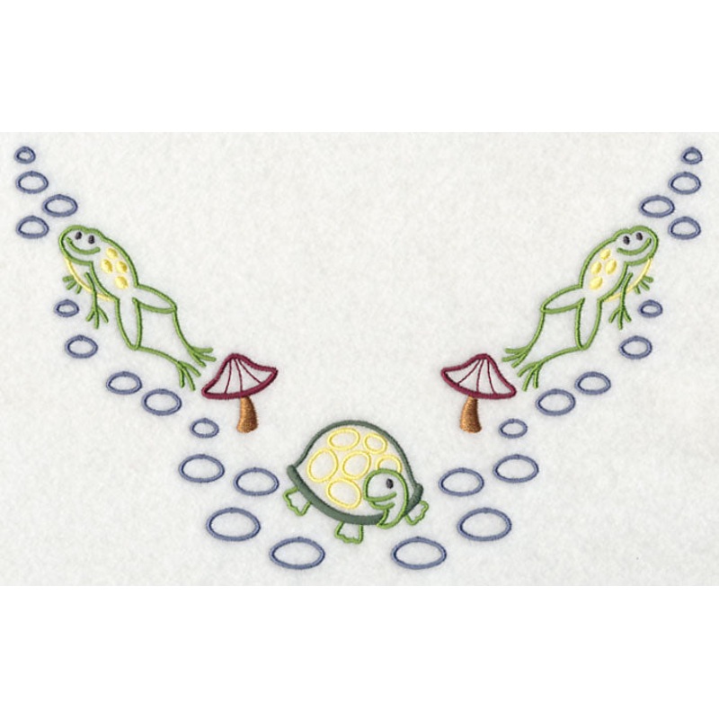 Frog and Turtle Neckline (V-Neck)