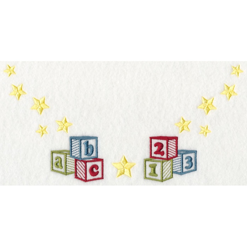 Letter Blocks Neckline (V-Neck)