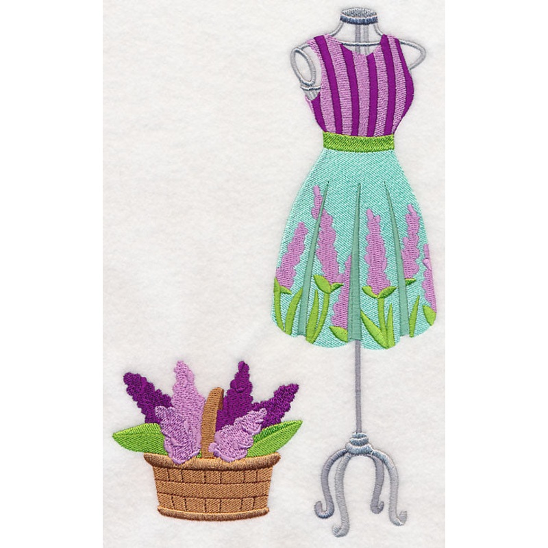 Lilacs Dress Form|10″ x 6.2″ / 254.11mm x 157.43mm|8.51″ x 5.27″ / 216.12mm x 133.9mm|7.8″ x 4.83″ / 198.17mm x 122.77mm|6.87″ x 4.26″ / 174.41mm x 108.14mm|All Sizes