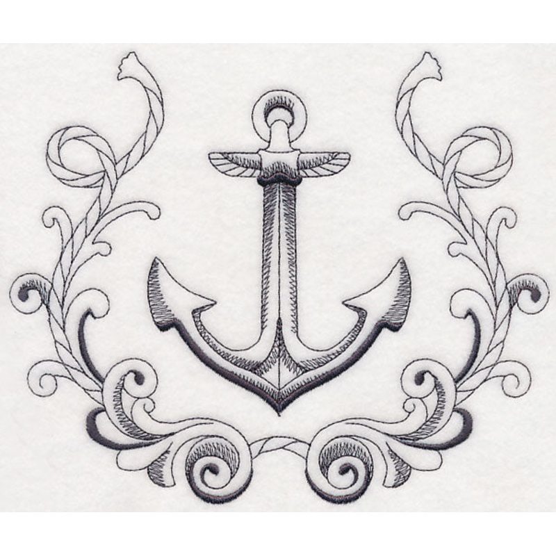 Anchor and Rope Laurel|6.89″ x 8.25″ / 175.09mm x 209.54mm|6.36″ x 7.6″ / 161.45mm x 193mm|5.85″ x 6.99″ / 148.5mm x 177.6mm|4.85″ x 5.79″ / 123.26mm x 147.15mm|3.19″ x 3.85″ / 80.91mm x 97.78mm|All Sizes
