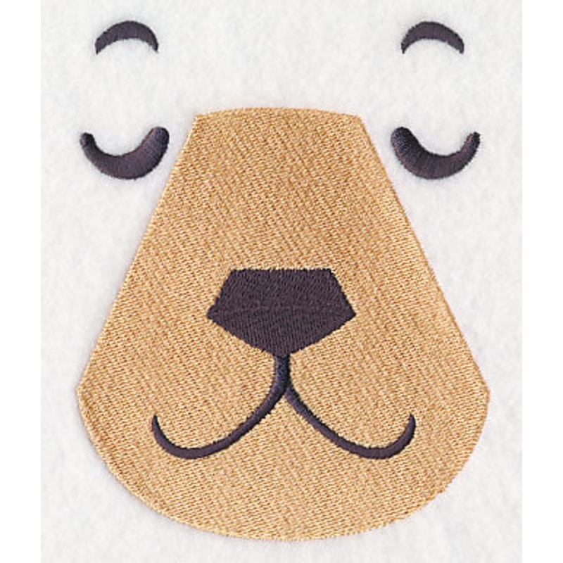 Barry Bear Face (Sleeping)|5.01″ x 4.02″ / 127.23mm x 102.17mm|3.9″ x 3.13″ / 99.03mm x 79.56mm|3.01″ x 2.42″ / 76.43mm x 61.39mm|2″ x 1.61″ / 50.89mm x 41mm|All Sizes