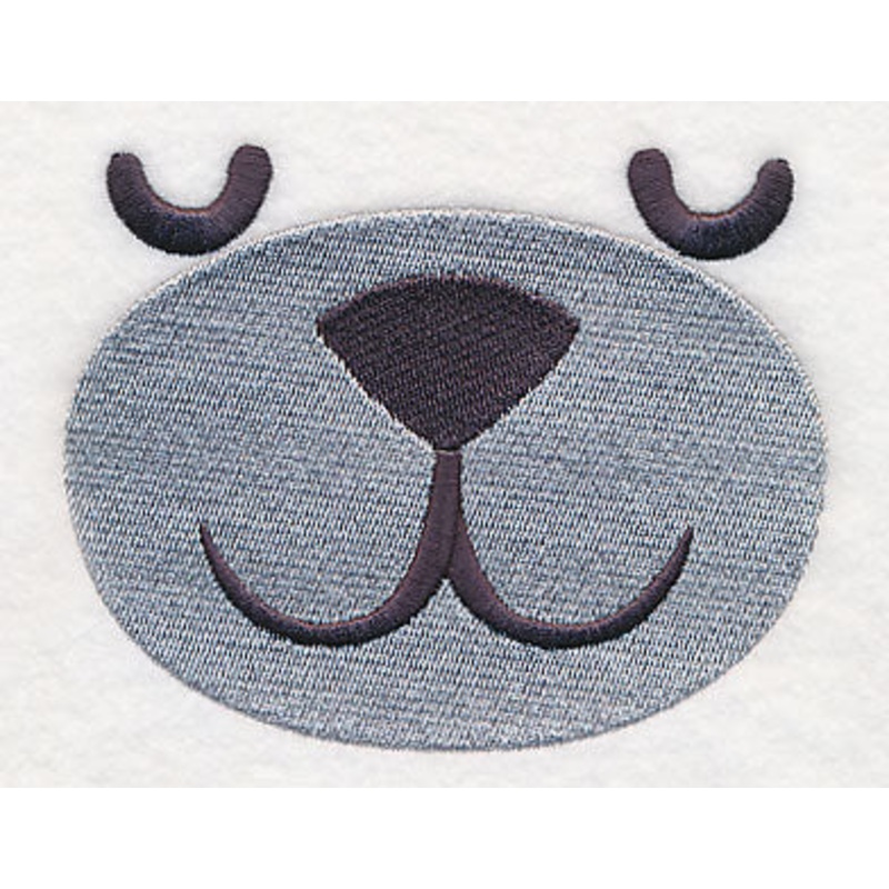 Berta Bear Face (Sleeping)|3.78″ x 4.72″ / 96.05mm x 119.76mm|3.02″ x 3.77″ / 76.81mm x 95.76mm|2.27″ x 2.83″ / 57.67mm x 71.82mm|1.52″ x 1.88″ / 38.52mm x 47.75mm|All Sizes