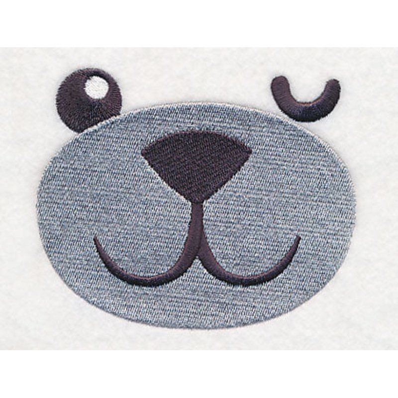 Berta Bear Face (Winking)|3.92″ x 4.72″ / 99.67mm x 119.76mm|3.14″ x 3.77″ / 79.73mm x 95.76mm|2.36″ x 2.83″ / 59.87mm x 71.82mm|1.58″ x 1.88″ / 40.02mm x 47.75mm|All Sizes