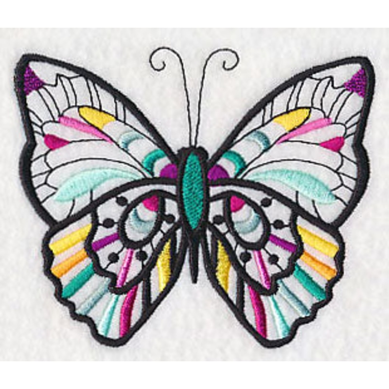 Butterfly 2 (Blackwork)|3.28″ x 3.92″ / 83.24mm x 99.53mm|2.11″ x 2.53″ / 53.53mm x 64.19mm|All Sizes