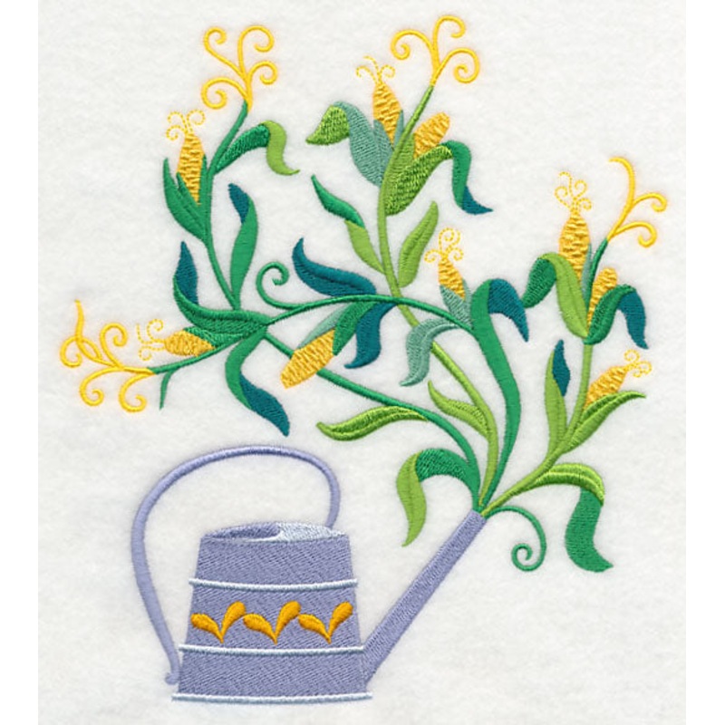 Corn and Watering Can|7.76″ x 6.9″ / 197.03mm x 175.24mm|6.58″ x 5.85″ / 167.04mm x 148.57mm|5.46″ x 4.85″ / 138.56mm x 123.24mm|3.89″ x 3.47″ / 98.92mm x 88.04mm|All Sizes