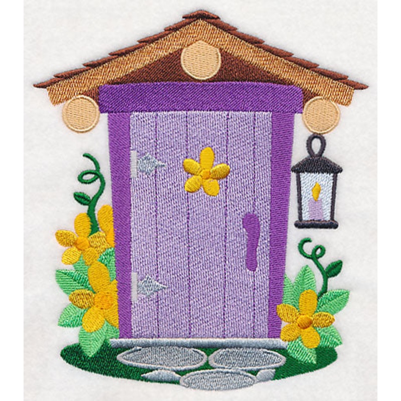 Fairy Door with Daisies|6.68″ x 5.86″ / 169.6mm x 148.82mm|5.54″ x 4.86″ / 140.66mm x 123.42mm|3.87″ x 3.4″ / 98.22mm x 86.27mm|All Sizes