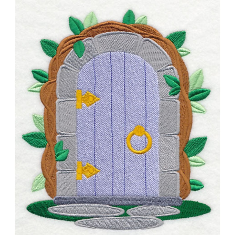 Fairy Door with Vines|6.82″ x 5.86″ / 173.23mm x 148.84mm|5.66″ x 4.86″ / 143.67mm x 123.44mm|3.86″ x 3.32″ / 98.12mm x 84.33mm|All Sizes