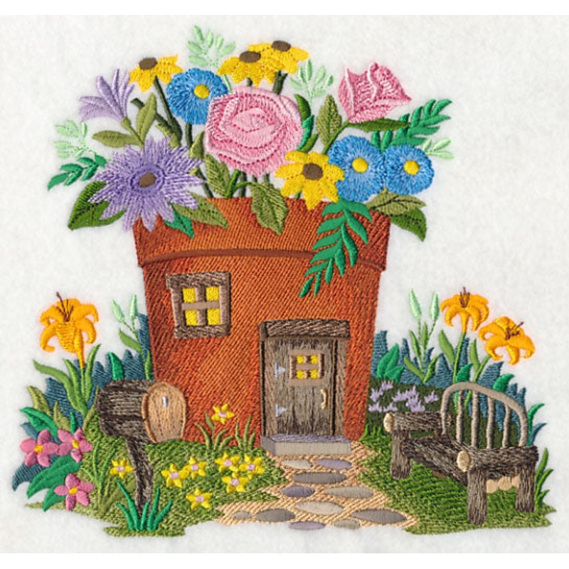 Fairy Garden House|6.9″ x 7.33″ / 175.13mm x 186.23mm|5.84″ x 6.2″ / 148.3mm x 157.44mm|All Sizes