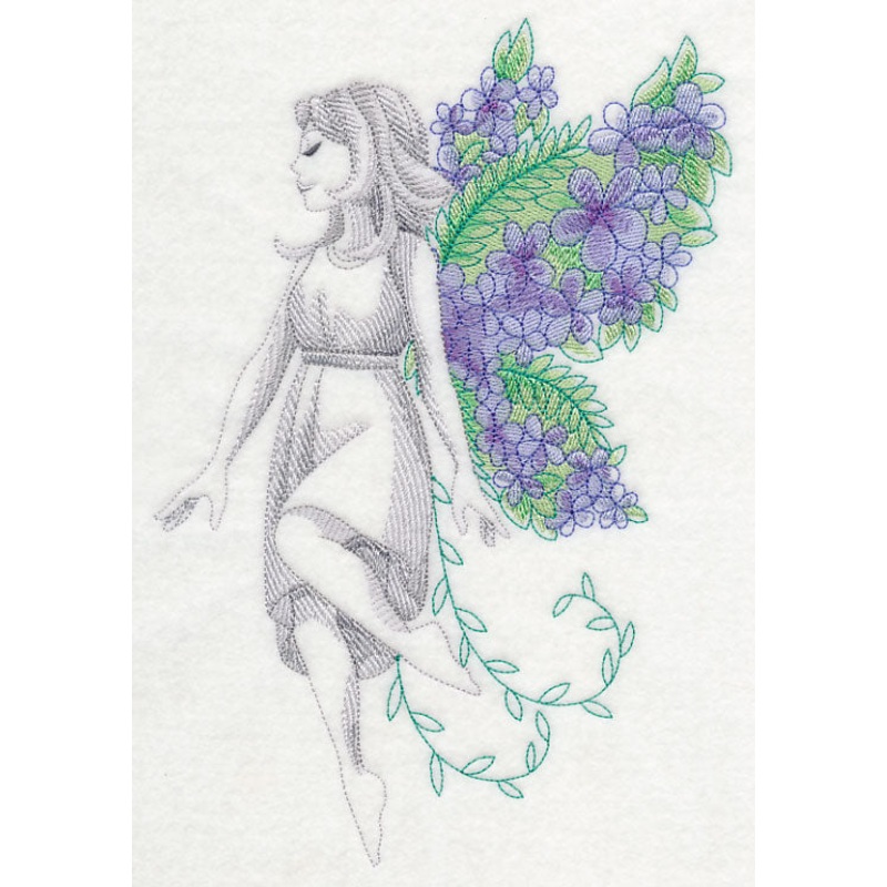 Fairy with Flower Wings|9.91″ x 6.88″ / 251.65mm x 174.73mm|8.42″ x 5.85″ / 213.98mm x 148.57mm|7.48″ x 5.19″ / 189.91mm x 131.81mm|6.8″ x 4.72″ / 172.72mm x 119.89mm|All Sizes