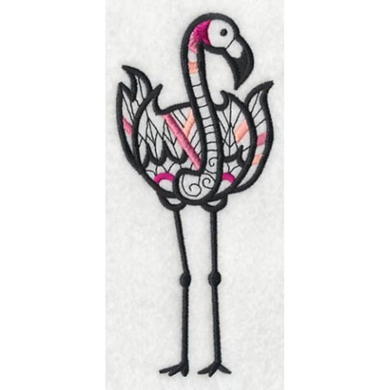 Flamingo 2 (Blackwork)|6.29″ x 2.74″ / 159.72mm x 69.48mm|3.87″ x 1.69″ / 98.19mm x 42.83mm|All Sizes