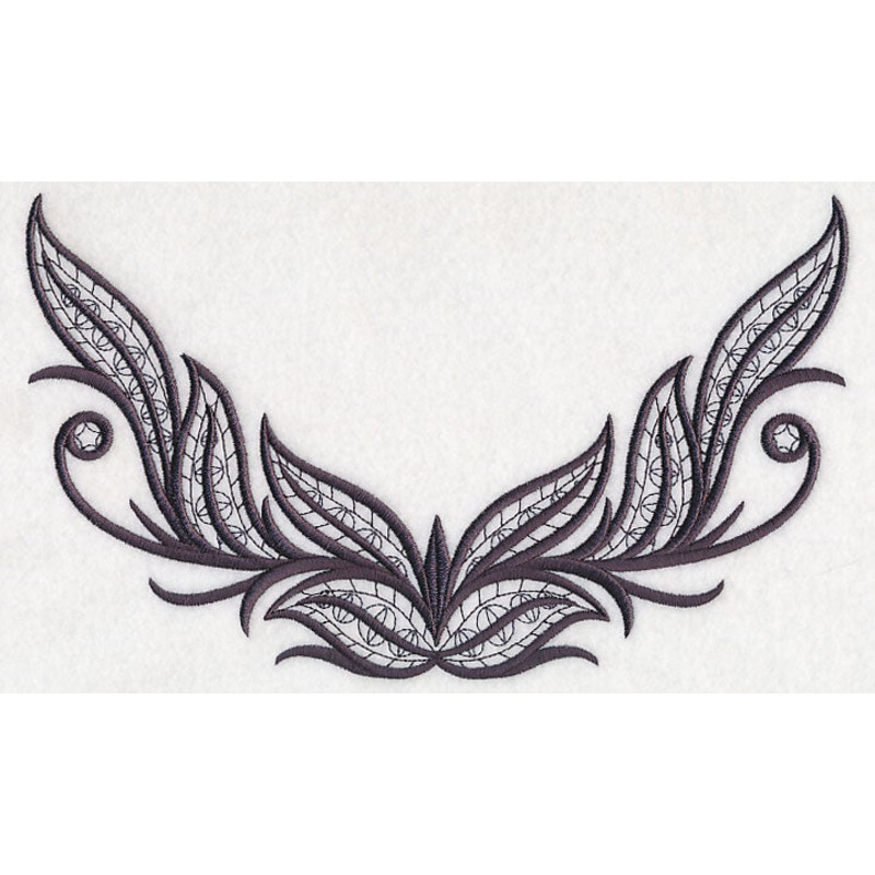 Fleur de Flames Neckline (V-Neck)