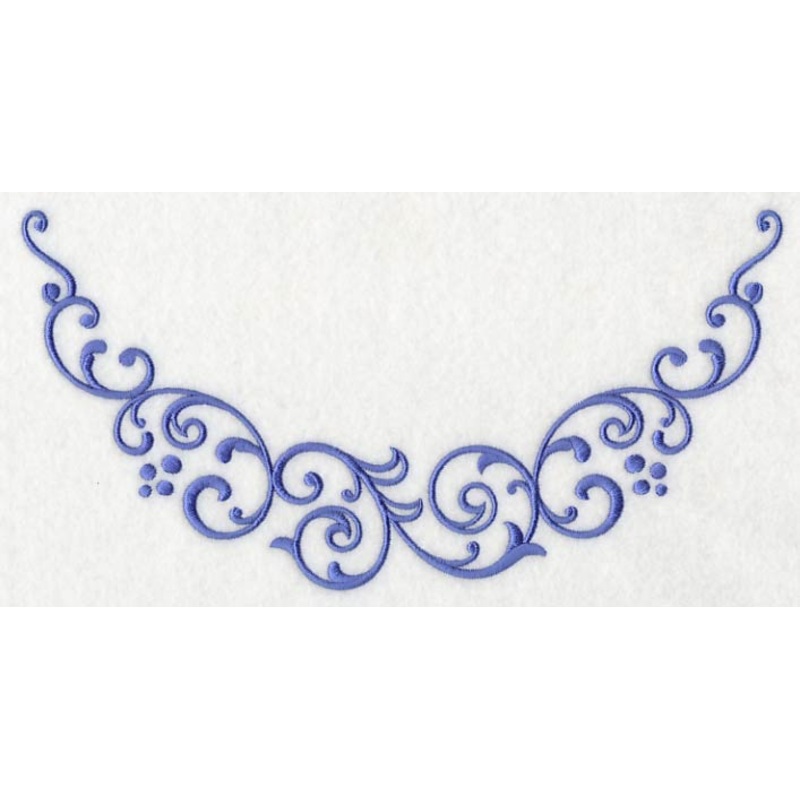 Flirty Filigree Neckline (Crewneck)