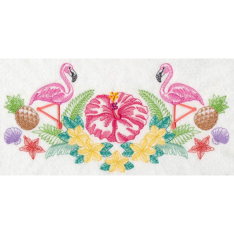 Tropical Flamingo and Flowers|5.36″ x 11″ / 136.07mm x 279.4mm|4.58″ x 9.4″ / 116.25mm x 238.76mm|3.8″ x 7.8″ / 96.44mm x 198.12mm|3.33″ x 6.85″ / 84.69mm x 174mm|All Sizes