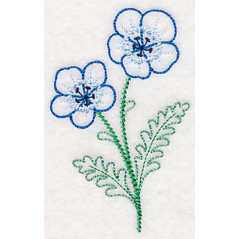 Baby Blue Eyes (Vintage)|3.9″ x 2.43″ / 99.07mm x 61.67mm
