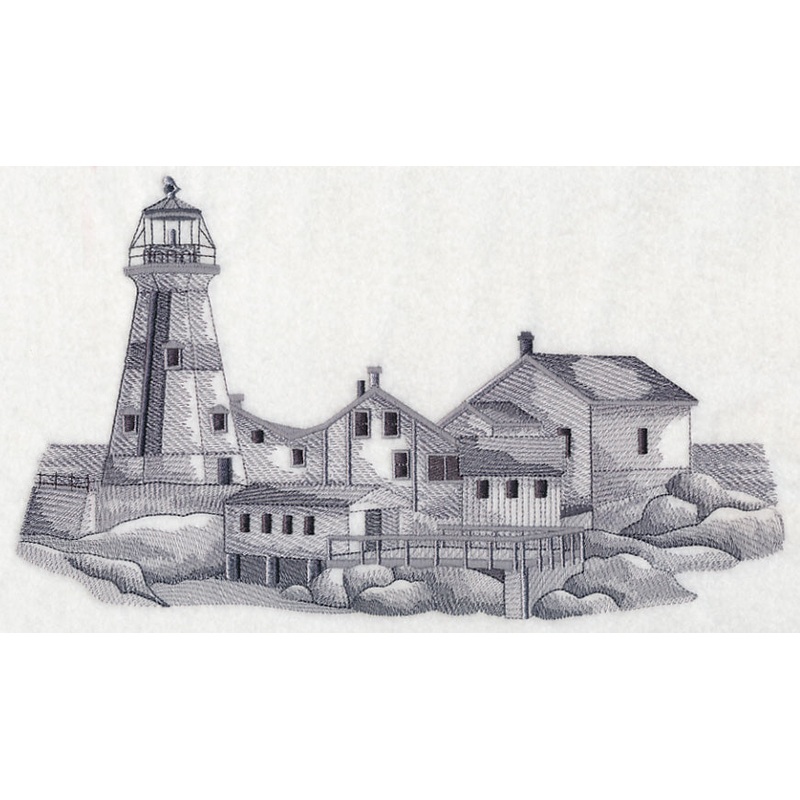 East Quoddy Lighthouse Sketch (New Brunswick)