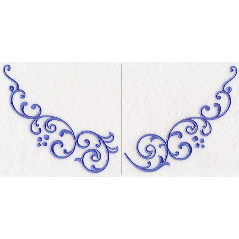 Flirty Filigree Neckline (Crewneck) (Split)