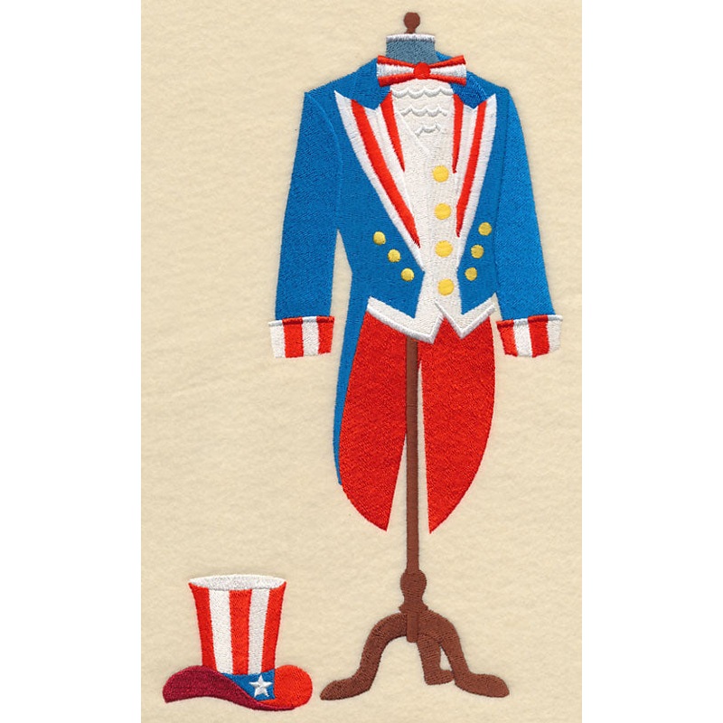 Star-Spangled Dress Form – His