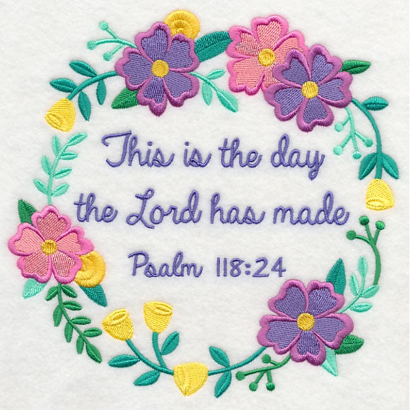 This Is the Day|7.69″ x 7.79″ / 195.25mm x 197.93mm|6.89″ x 6.98″ / 174.9mm x 177.32mm|5.88″ x 5.97″ / 149.47mm x 151.56mm|4.86″ x 4.93″ / 123.34mm x 125.1mm|All Sizes