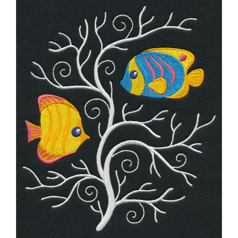 Tropical Fish and Coral 2|7.81″ x 6.61″ / 198.3mm x 167.81mm|6.93″ x 5.86″ / 175.94mm x 148.9mm|5.74″ x 4.86″ / 145.91mm x 123.5mm|All Sizes