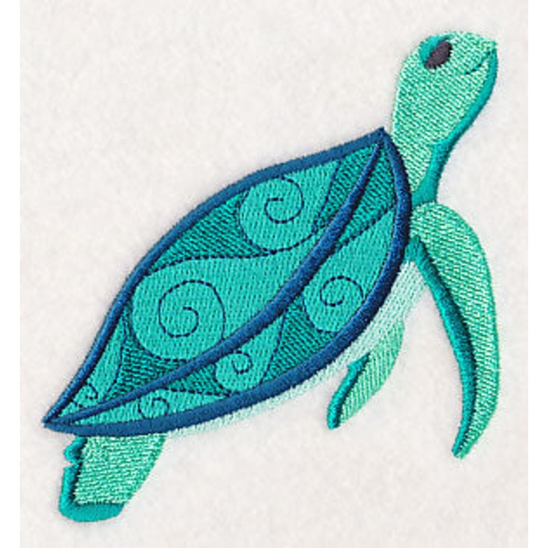 Tropical Turtle 2|3.86″ x 3.82″ / 98.08mm x 96.91mm|2.49″ x 2.46″ / 63.27mm x 62.61mm|All Sizes