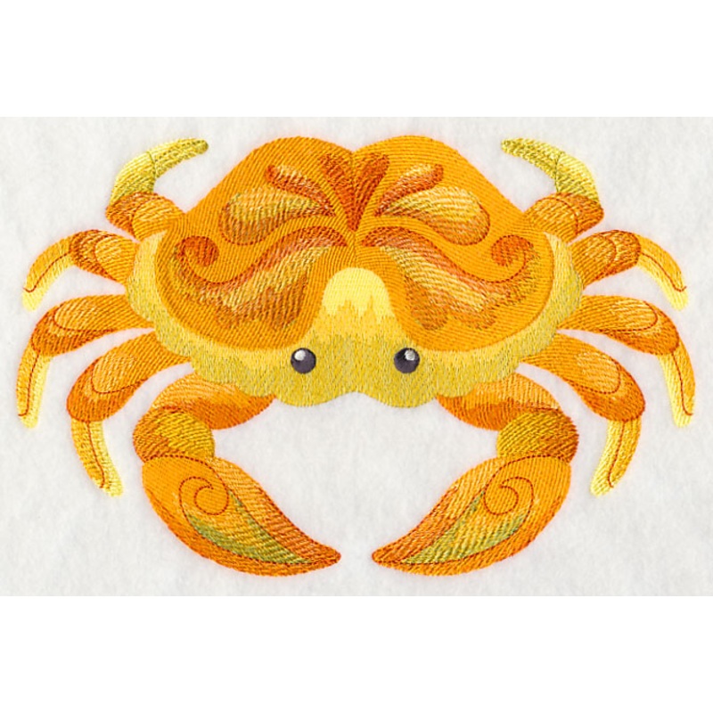 Crab in Watercolor|5.85″ x 8.95″ / 148.58mm x 227.45mm|4.47″ x 6.85″ / 113.6mm x 173.92mm|2.51″ x 3.85″ / 63.85mm x 97.84mm|All Sizes