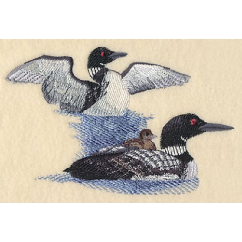 Loons on the Lake|3.47″ x 5.55″ / 88.18mm x 141.02mm|1.97″ x 3.15″ / 50mm x 79.89mm|All Sizes